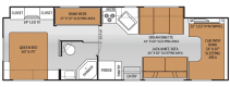 31E Bunkhouse Four Winds Motorhomes: 2015 Class C Motorhomes Floor Plans