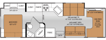 31W Four Winds Motorhomes: 2015 Class C Motorhomes Floor Plans