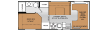 22E Four Winds Motorhomes: 2015 Class C Motorhomes Floor Plans