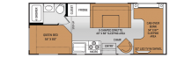 23U Four Winds Motorhomes: 2015 Class C Motorhomes Floor Plans
